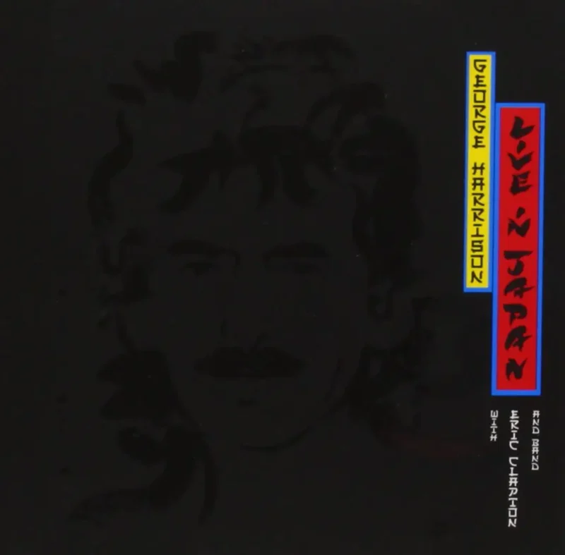 George Harrison Live-in-Japan album cover