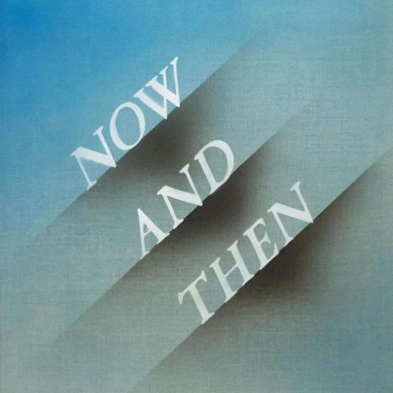 THE BEATLES NOW AND THEN 12inch vinyl cover copy
