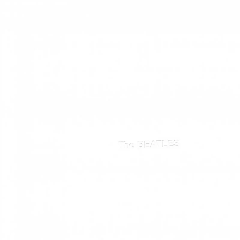 The Beatles white album vinyl