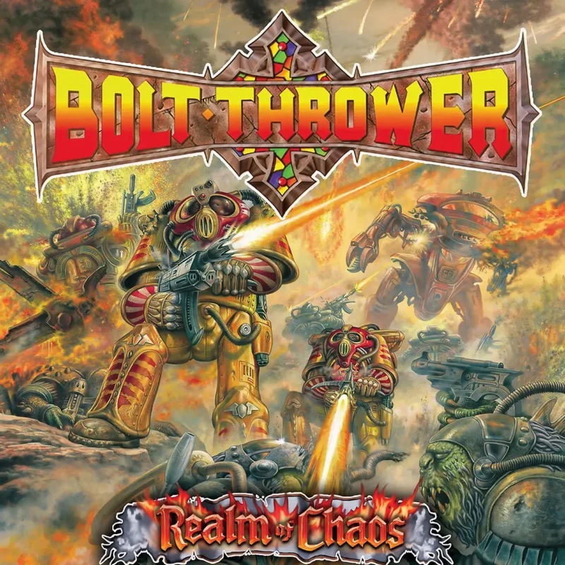 BOLT THROWER Real Of Chaos New Cover