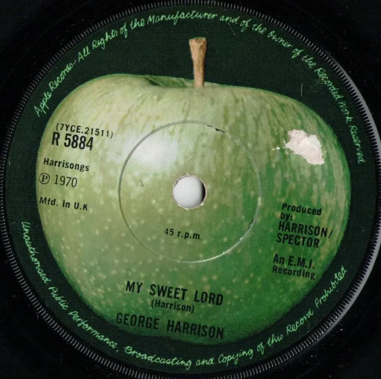 GEORGE HARRISON My Sweet Lord Single