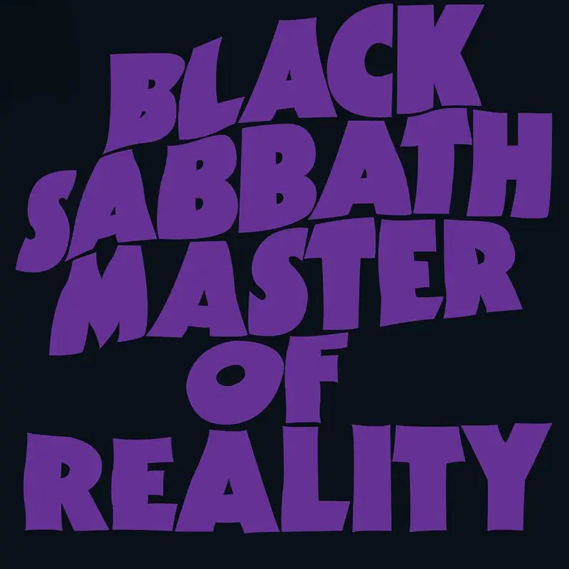 Black Sabbath Master Of Reality