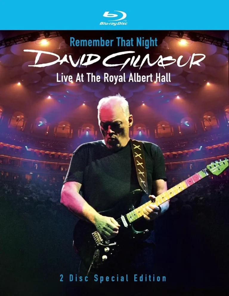 DAVID GILMOUR Remember that night edicion bluray
