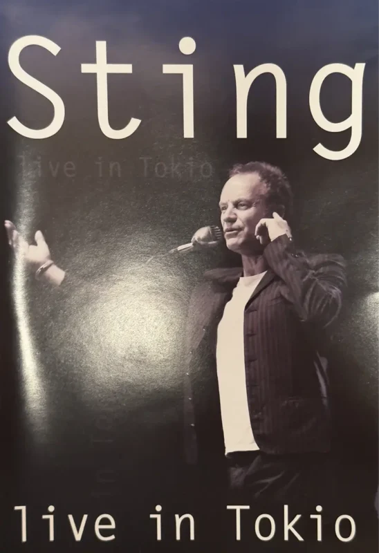 STING LIVE IN TOKIO 1988 bootleg