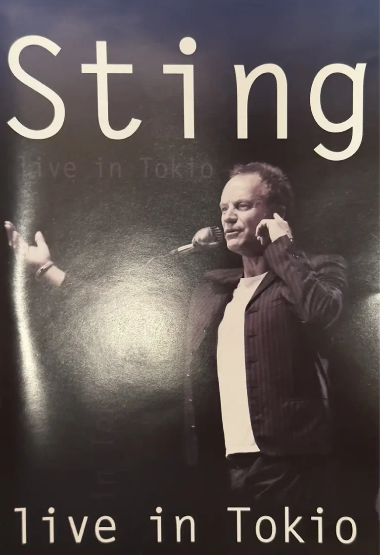 STING LIVE IN TOKIO 1988 bootleg