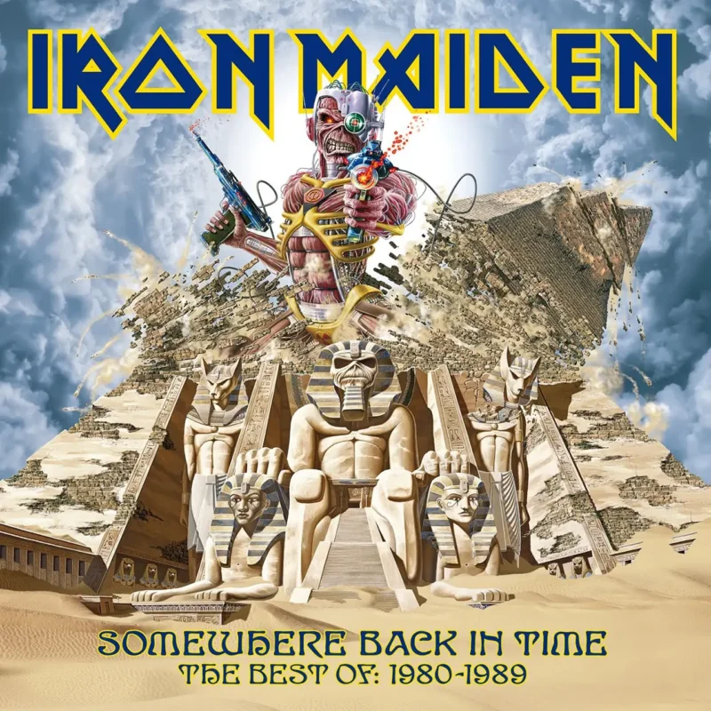 IRON MAIDEN Somewhere back in time the best of 1980 - 1989