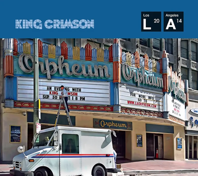 KING CRIMSON live at the orpheum 2014 los angeles