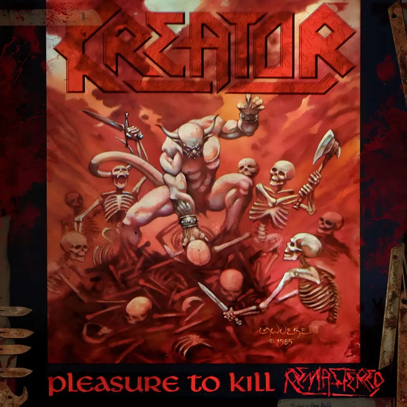 KREATOR Pleasure To Kill remasterizado cd