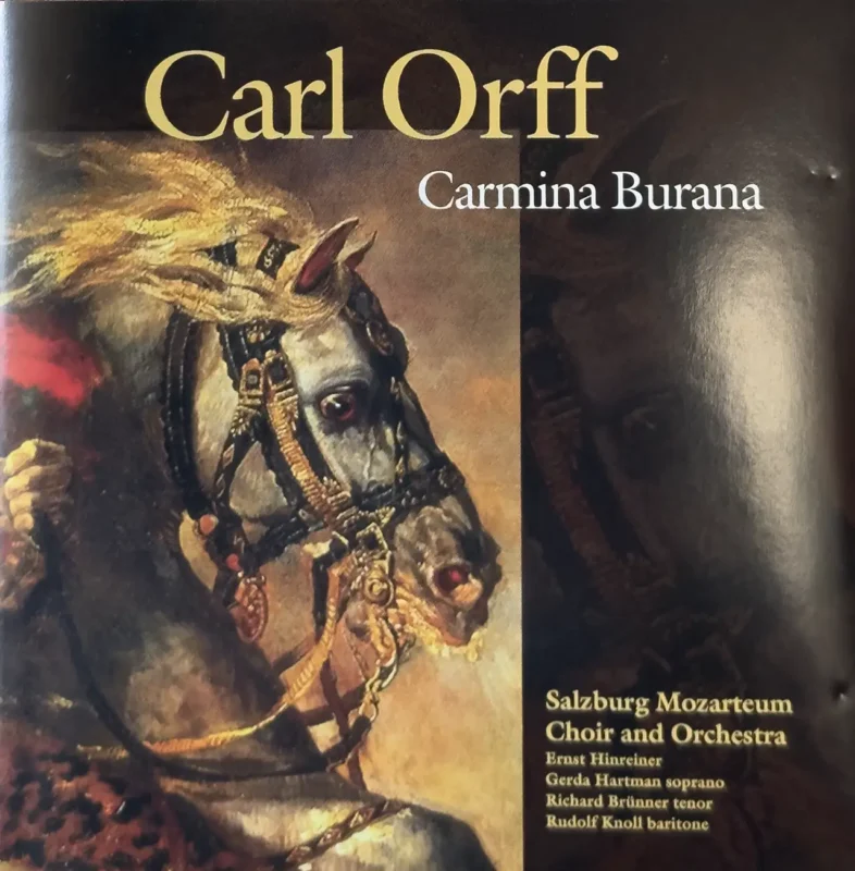 CARL ORFF Carmina Burana Salzbur Mozarteum Choir Orchestra
