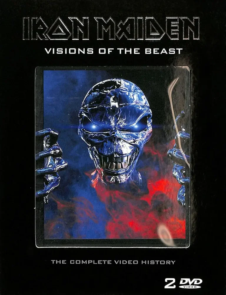IRON MAIDEN Visions of the beast dvd 2 set