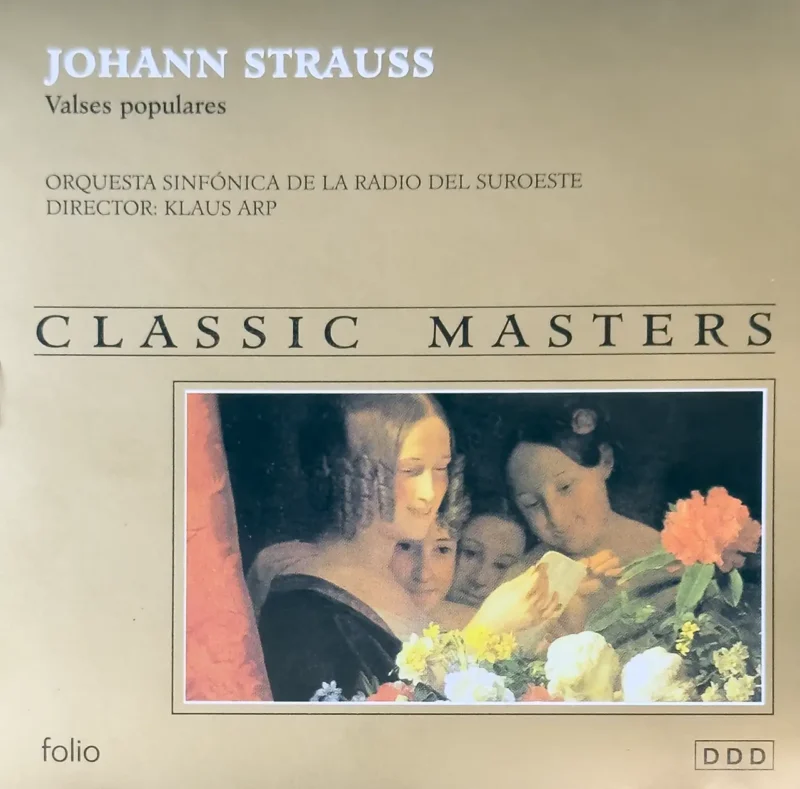 JOHANN Strauss Valses populares CLASSIC MASTERS