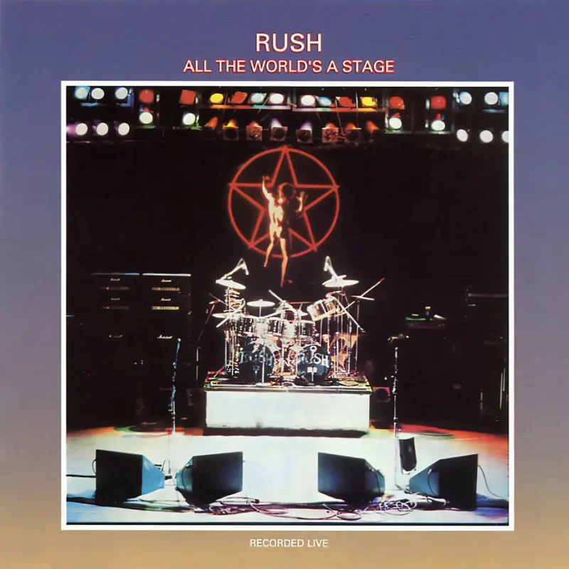 RUSH all the worlds stage