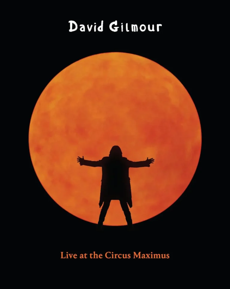 DAVID GILMOUR The Luck and Strange Concerts LIVE cover bluray copy