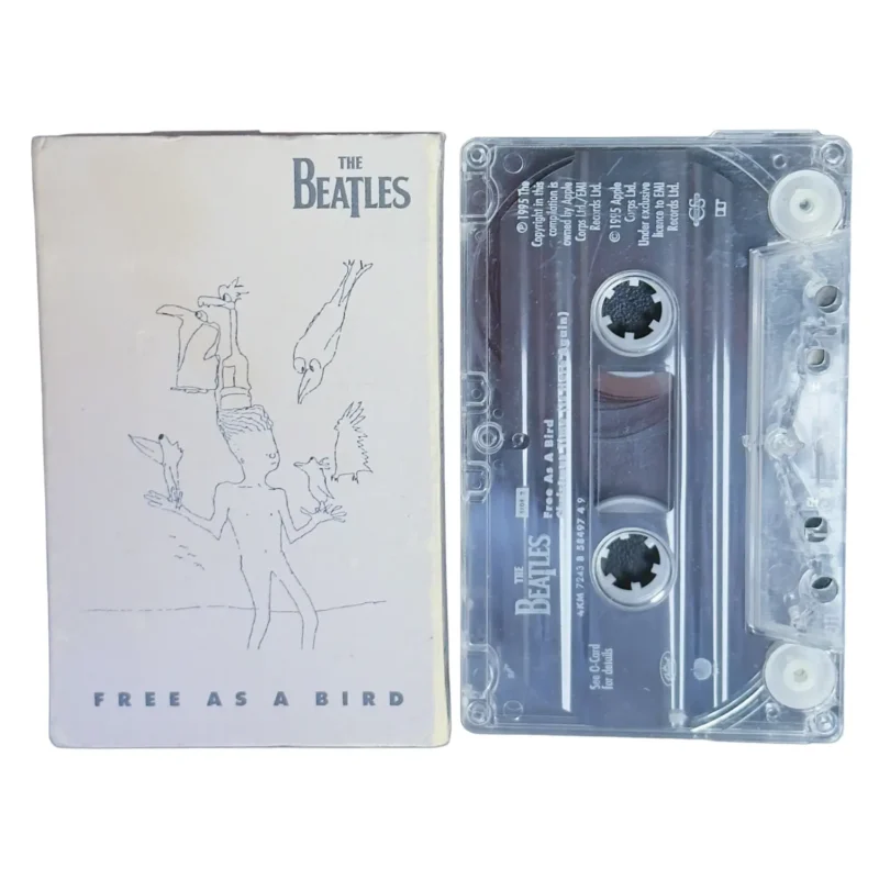 THE BEATLES Free as a bird SINGLE Christmas time is here again
