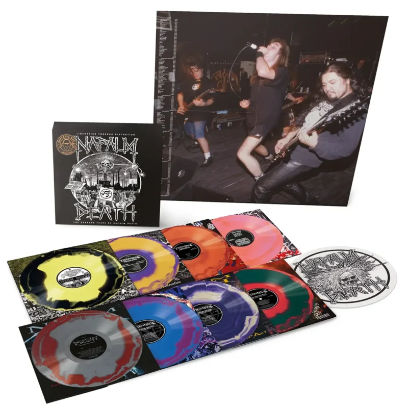 NAPALM DEATH Liberation Through Distortion FRONT COVER